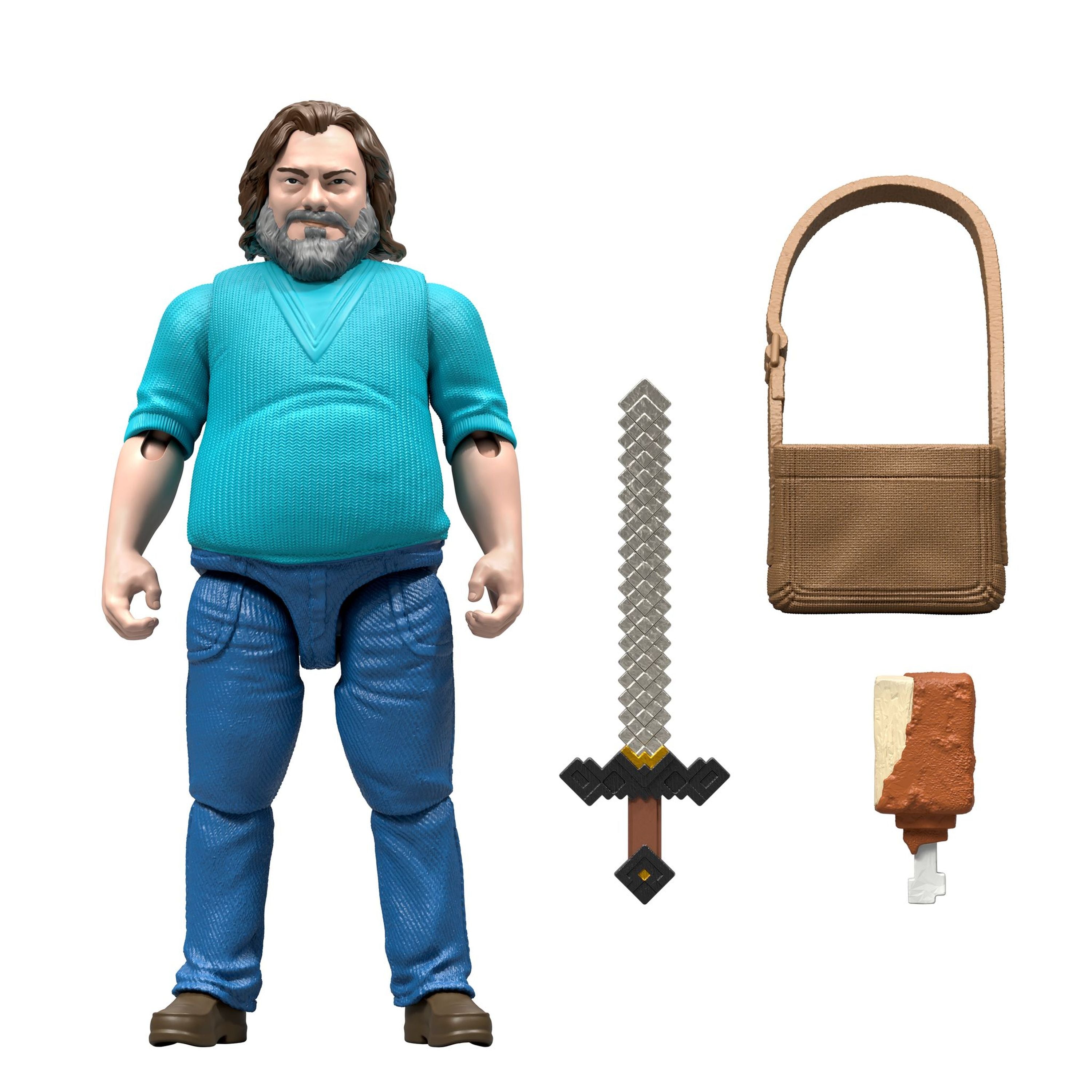 Hot Sale! Large-Scale Steve Action Figure from A Minecraft Movie