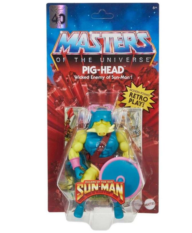 Masters Of The Universe Origins 5.5-Inch Poseable Pig-Head Action Figure