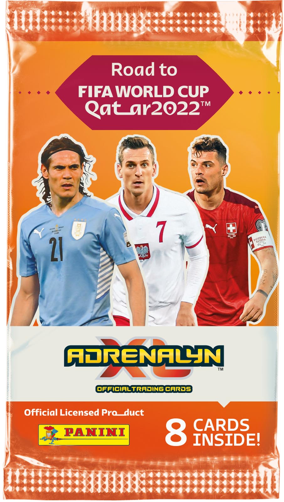 2022 FIFA World Cup Panini 8 - Card Trading Card Booster Pack