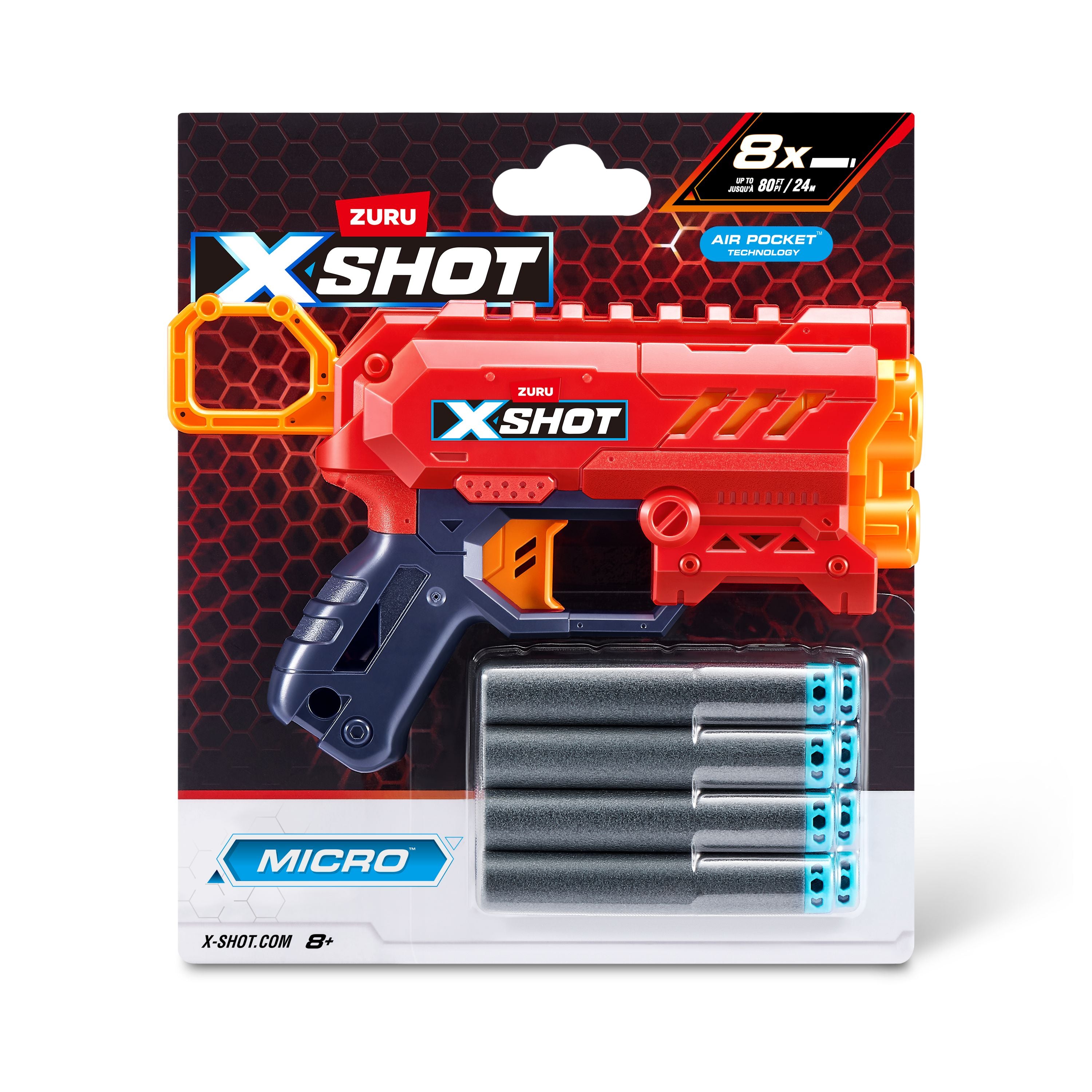 ZURU X Shot Excel Micro 2.0: 8-Dart Power Pack
