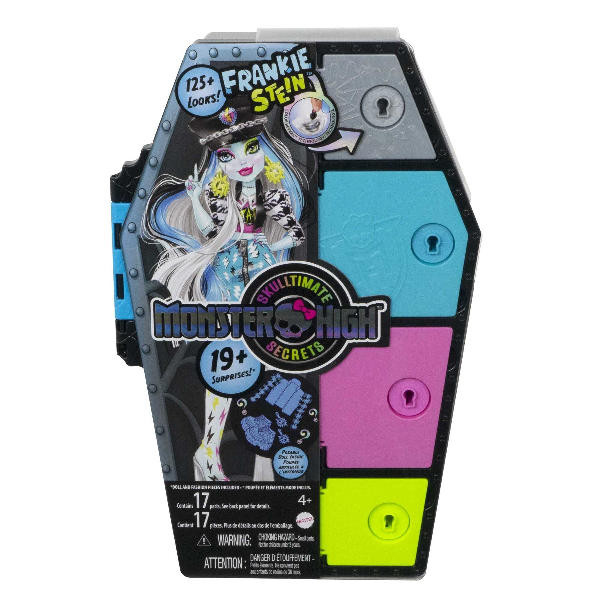 Hot Deal! Monster High Skulltimate Secrets Collectible Doll - Frankie Stein with Surprises