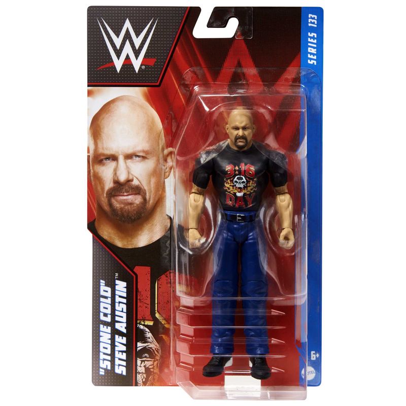 Hot Sale! WWE Series 133 Basic Action Figure - Stone Cold Steve Austin