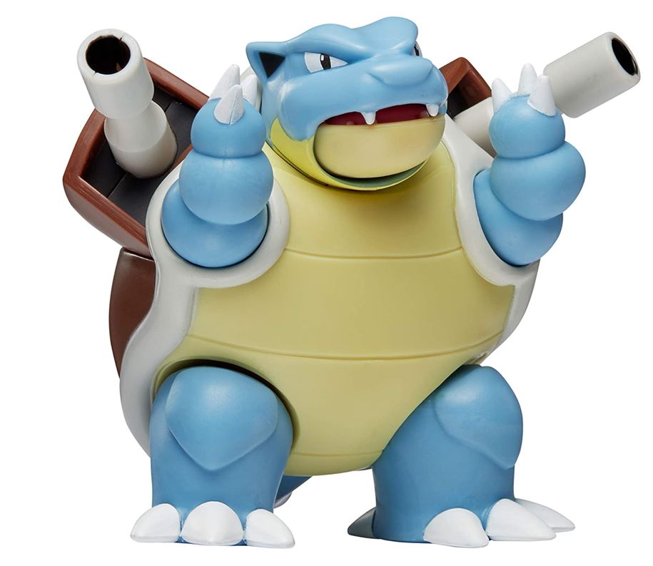 4.5 - inch Authentic Pokémon Battle Feature Figure - Blastoise