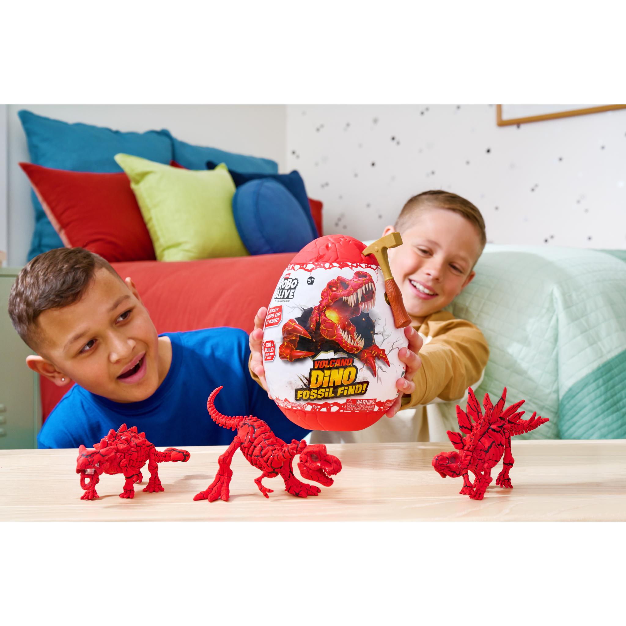 ZURU Robo Alive: Volcano Dino Fossil Discovery - Great Gift!