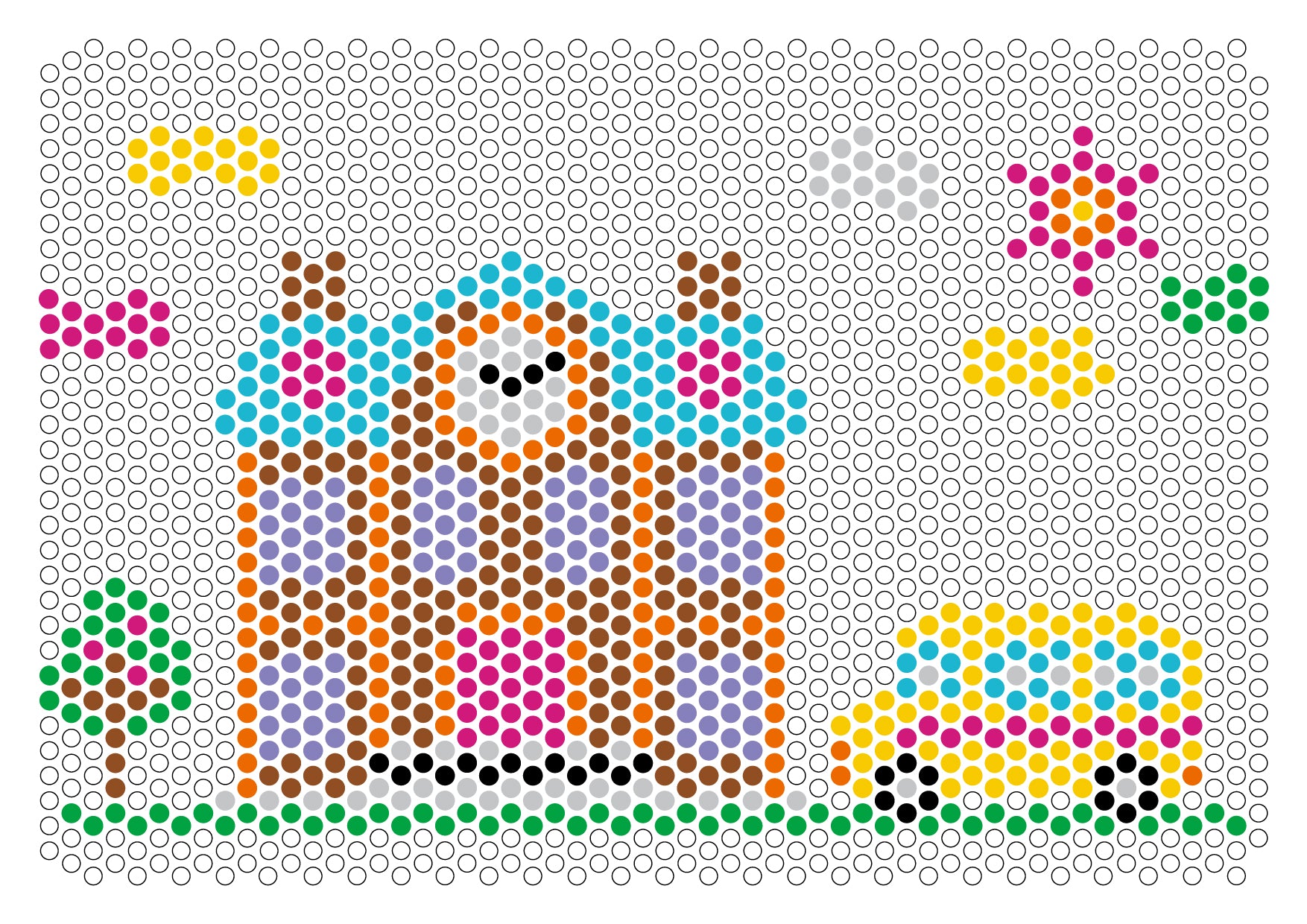 Playgo Peg - A - Mosaic Kit: Create Your Own Masterpiece!