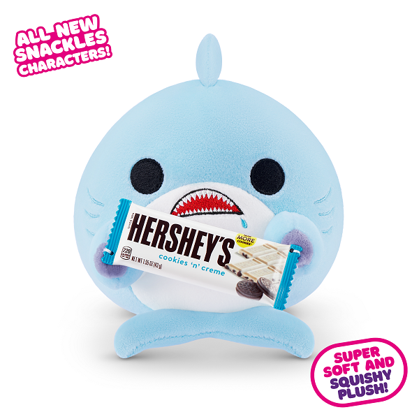 ZURU Snackles Small Plush Toys S2 - Assorted Adorable Styles, Must - Collect!