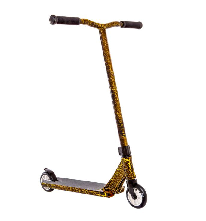 Crisp Inception Scooter Gold Cracking