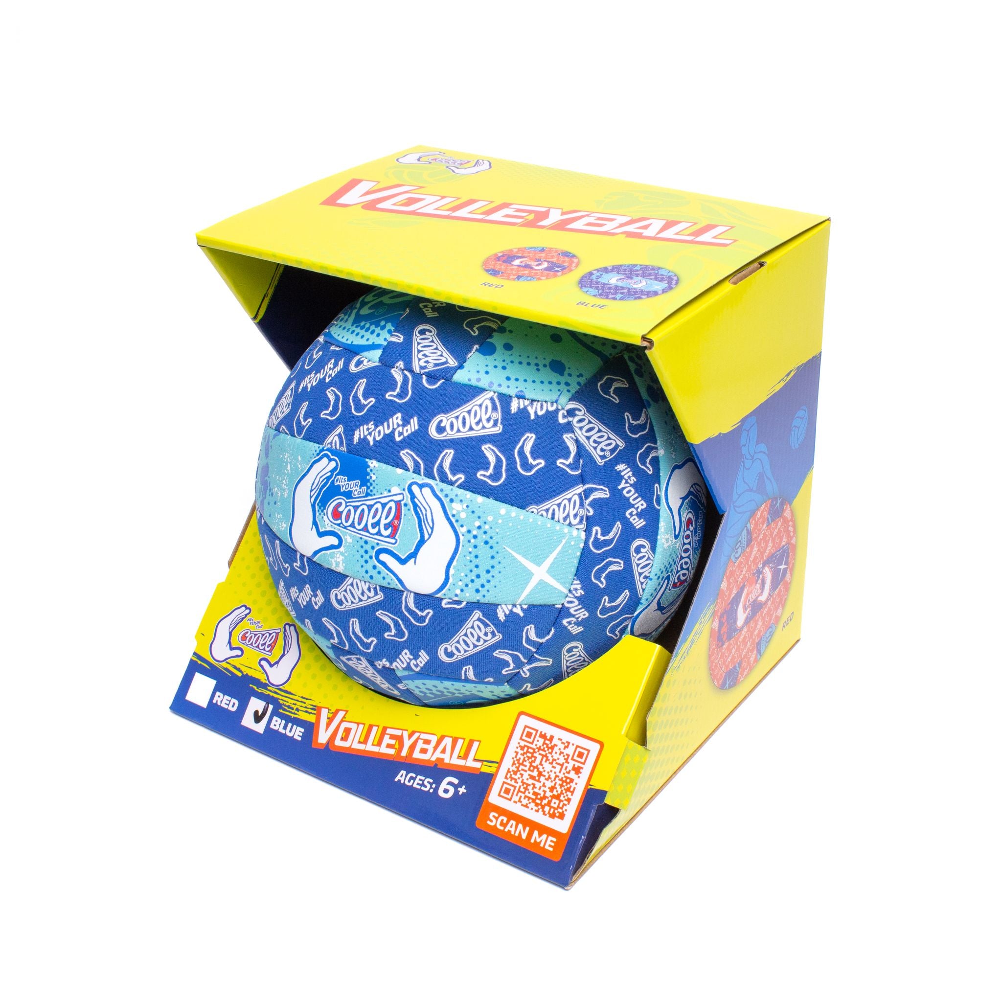 Hot Deal! Cooee #5 Blue Neoprene Volleyball for All - Perfect for Beach Fun