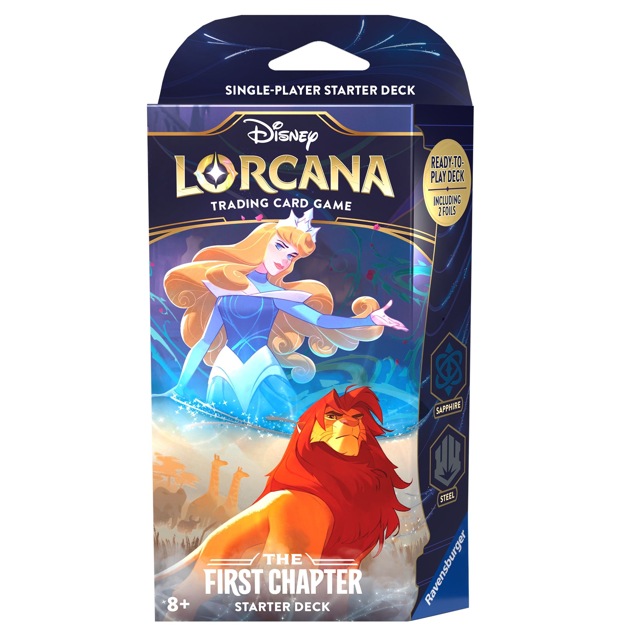 Hot Deal! Disney Lorcana TCG Season 1 First Chapter Starter Deck for New Players