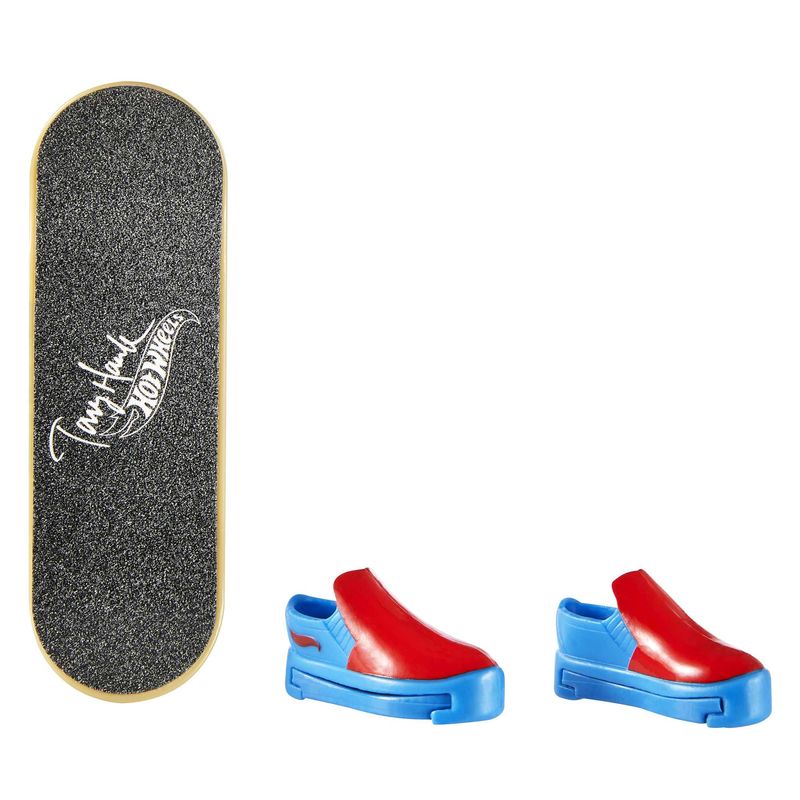 Hot Wheels Skate Fingerboard Single Pack - Tony Hawk Originals - Cool Design for Sick Stunts