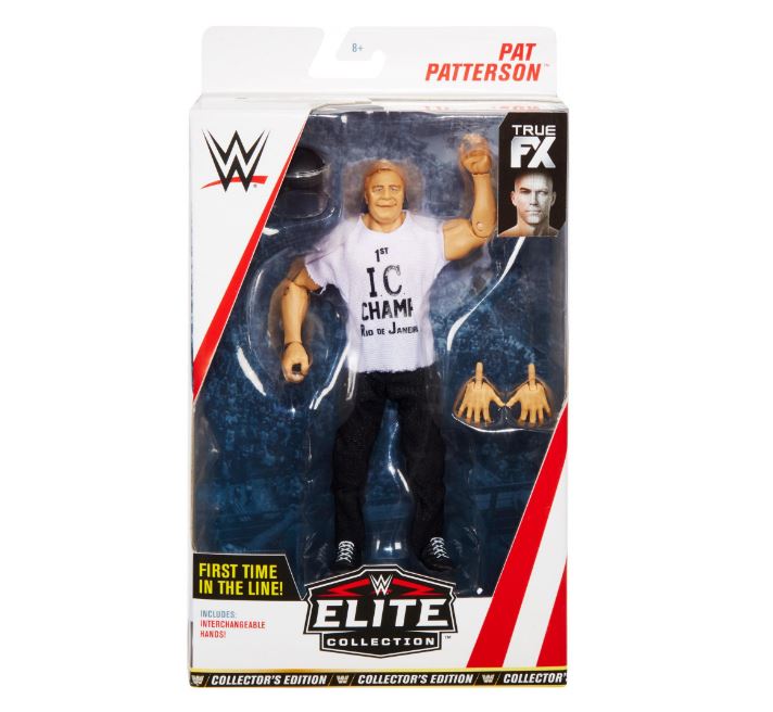 WWE Elite Collection 6 - inch Pat Patterson Action Figure for Fans and Collectors