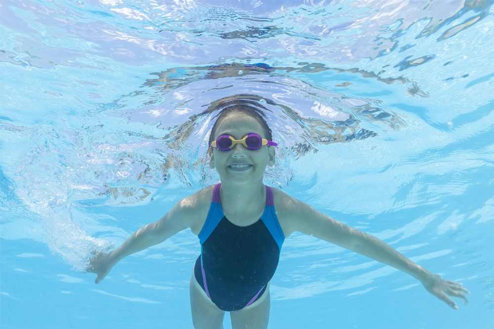 Bestway Lightning Pro Swimming Goggles - Assorted Styles for Kids Aged 7+