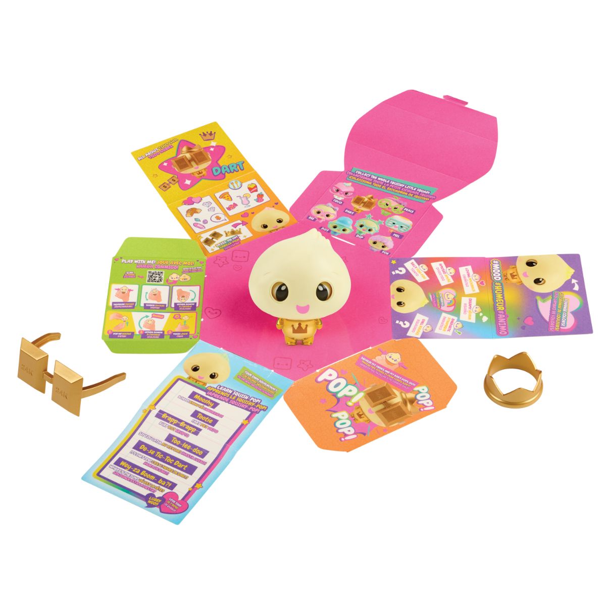 Assorted Styles of Adorable Squishy Little Golden Dumplings