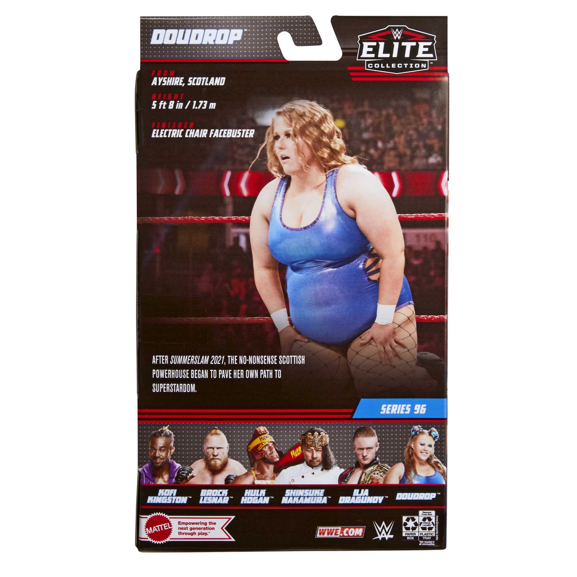 WWE Series 96 Doudrop 6 - inch Elite Collection Action Figure