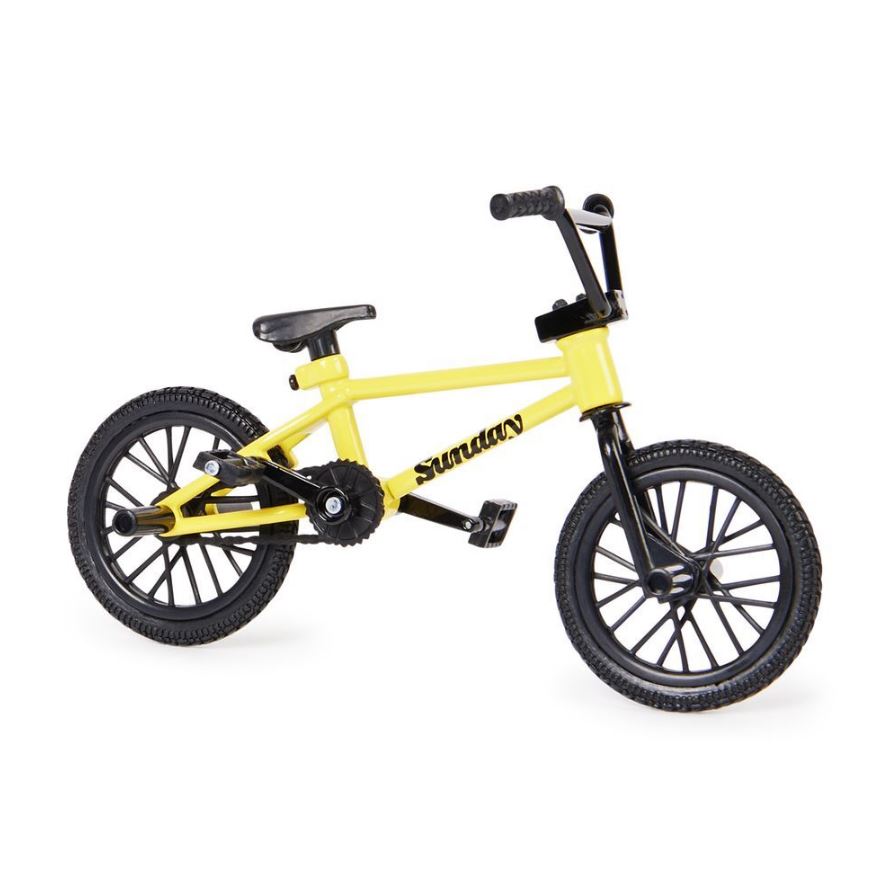 Hot Deal! Tech Deck Single Miniature Sunday Yellow BMX Bike for Kids and Collectors