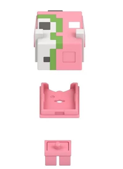 Adorable Minecraft Zoglin Mob Head Mini Figures for Collection