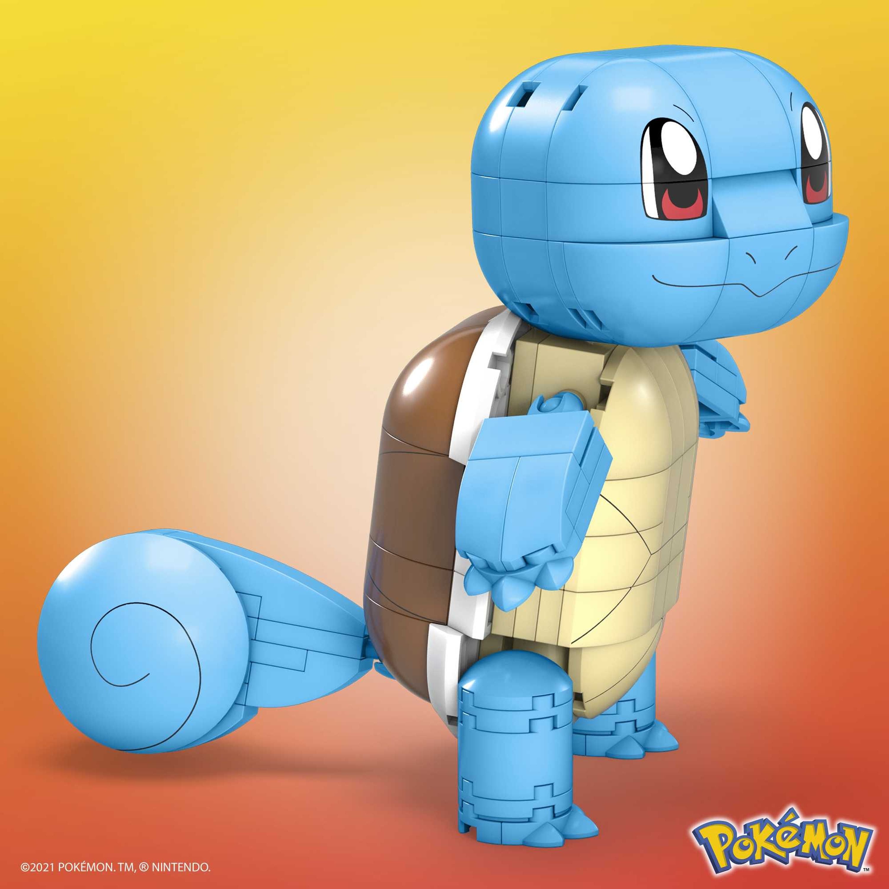 Hot Deal! MEGA Construx Pokémon Building Set - Build & Display Squirtle Model