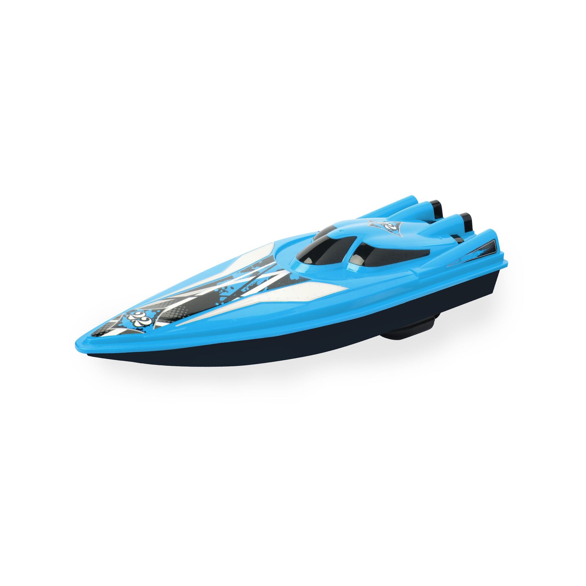 Sharper Image Blue RC Boat Racers - Great for Racing!
