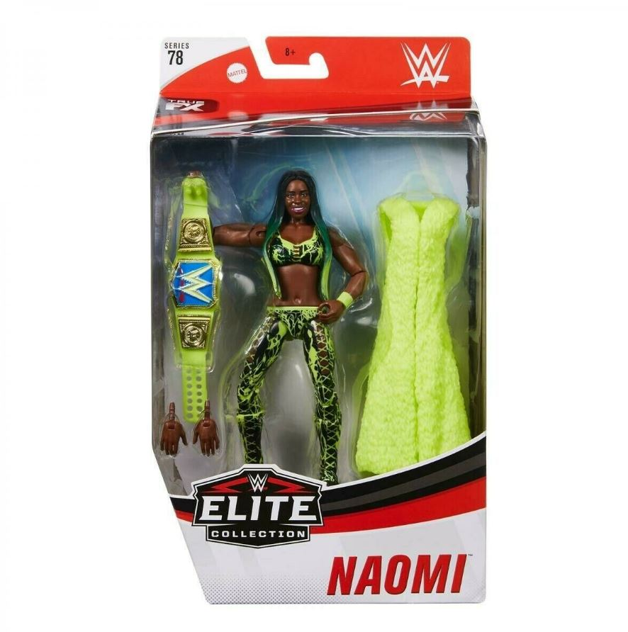 WWE Elite Series 78 Action Figure - Naomi, 6-Inch Collectible