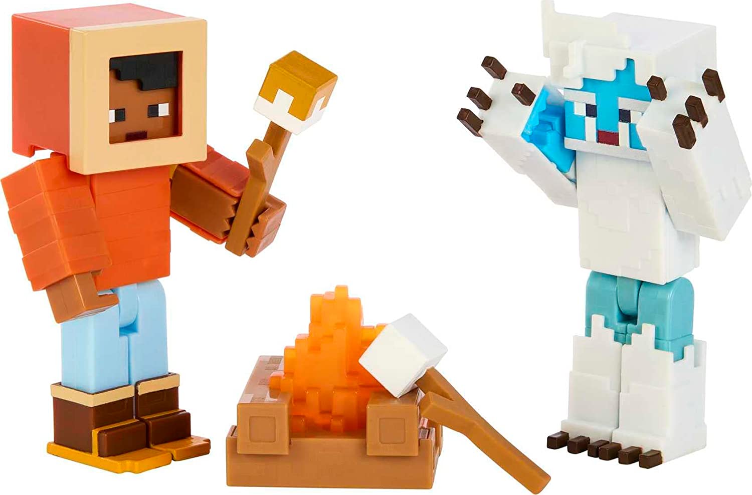 Hot Sale! Minecraft Creator Series: Mount Enderwood Yeti Scare Action Figure Pack