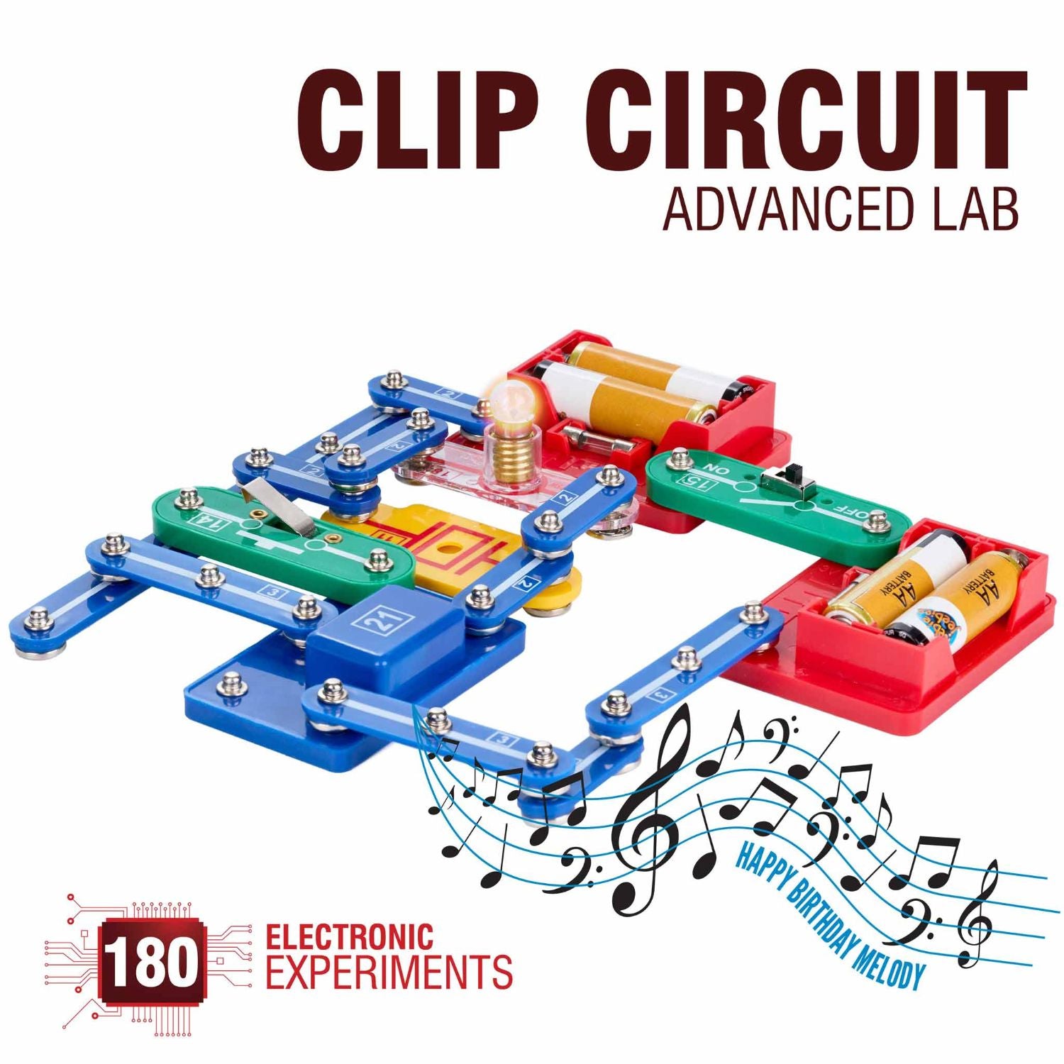 Hot Deal! Heebie Jeebies Advanced Clip Circuit Lab