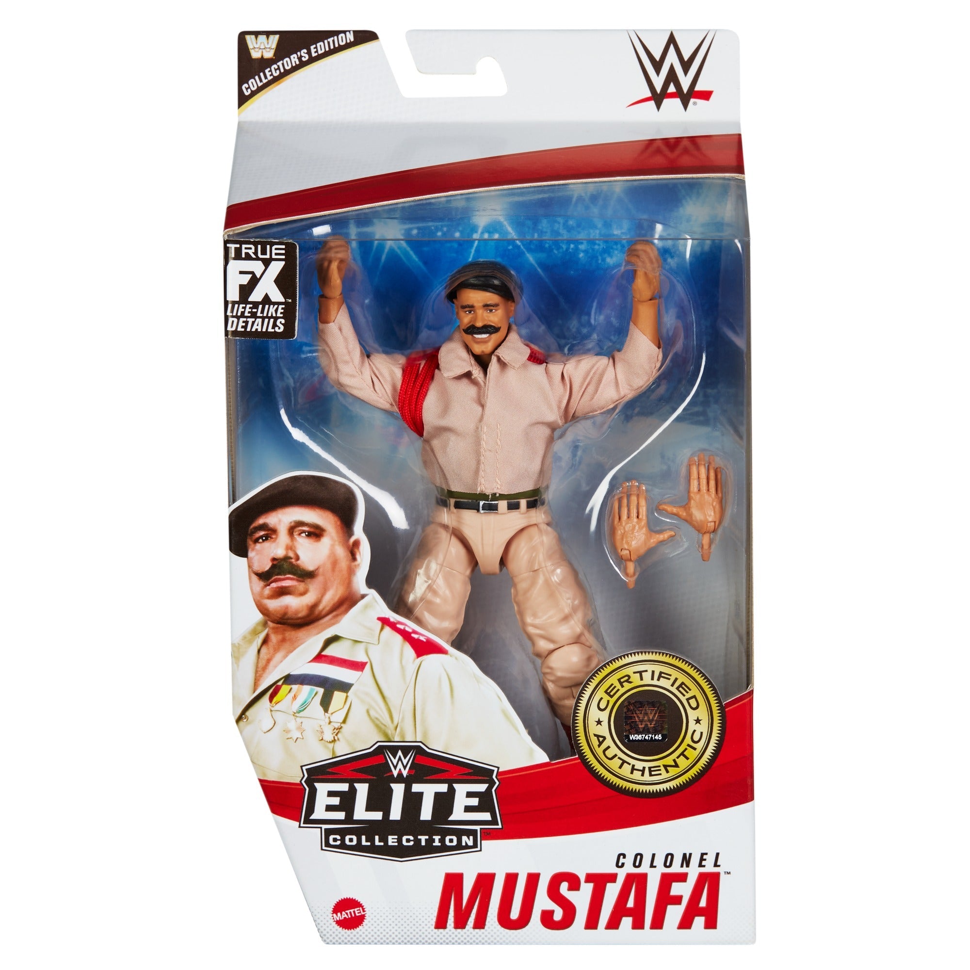 Hot! WWE Elite Collection Series 86 Colonel Mustafa Action Figure