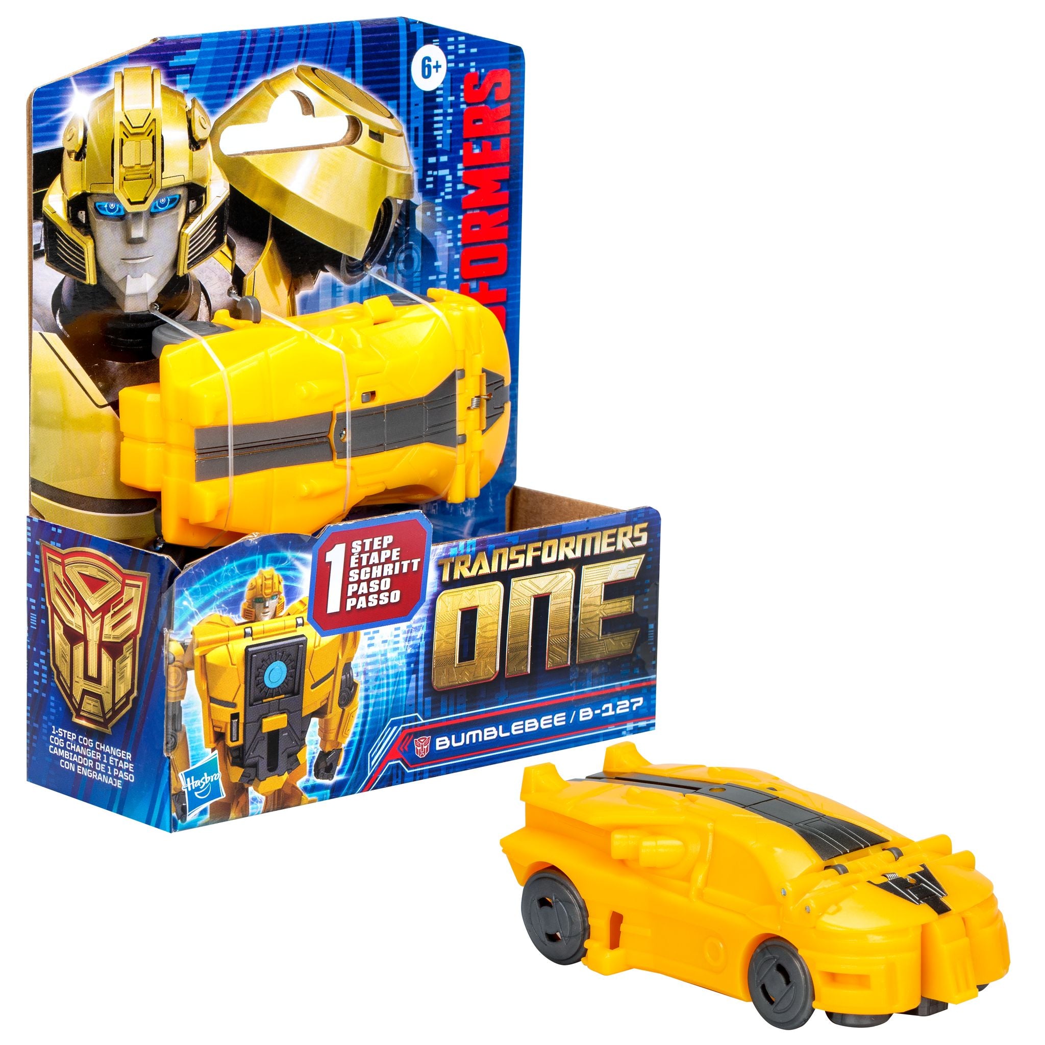 Hot Deal! Transformers One Cog - Changing Bumblebee (B - 127) 2 - in - 1 Action Toy