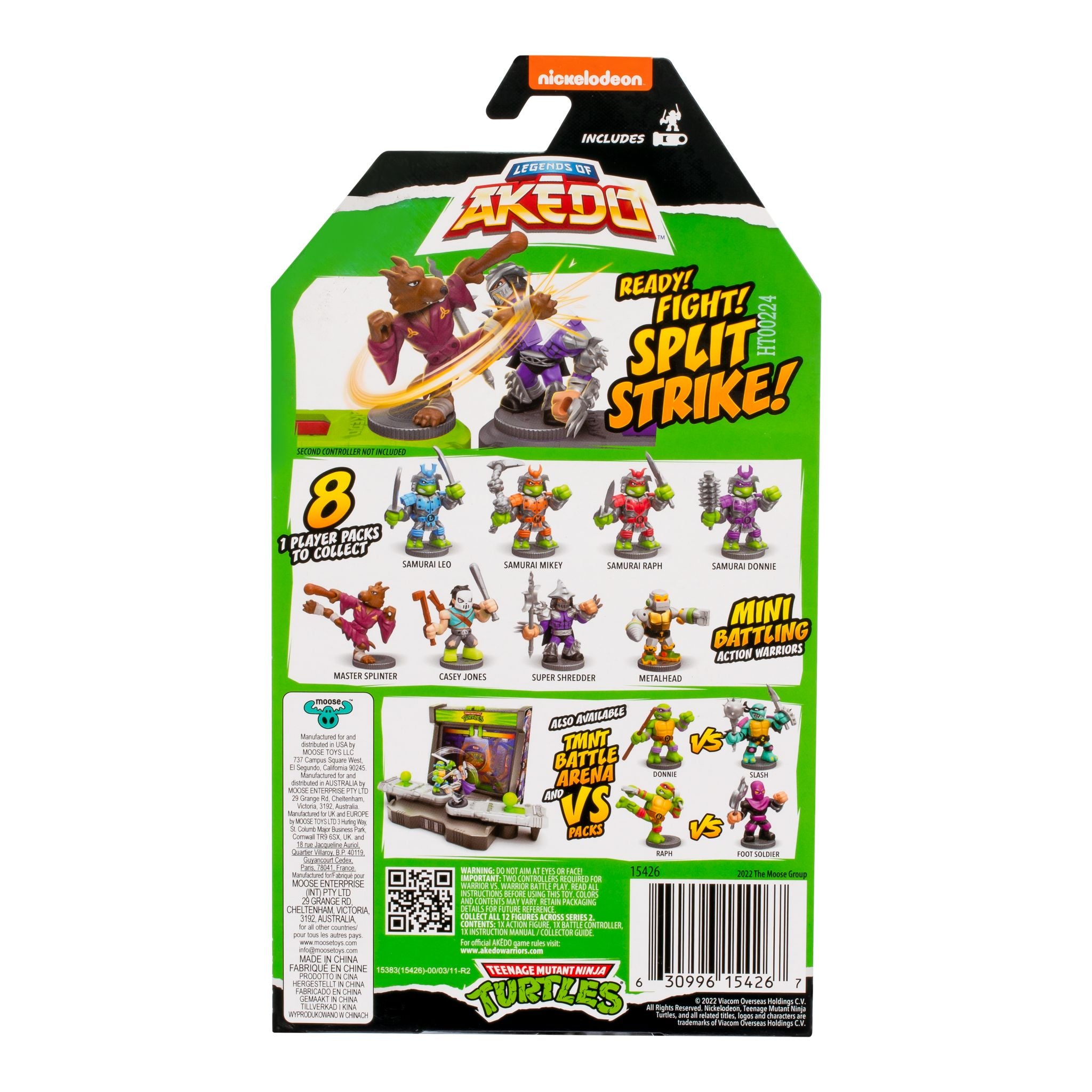Hot Deal! Akedo Teenage Mutant Ninja Turtles Season 3 Single Pack - Super Shredder Battle Set