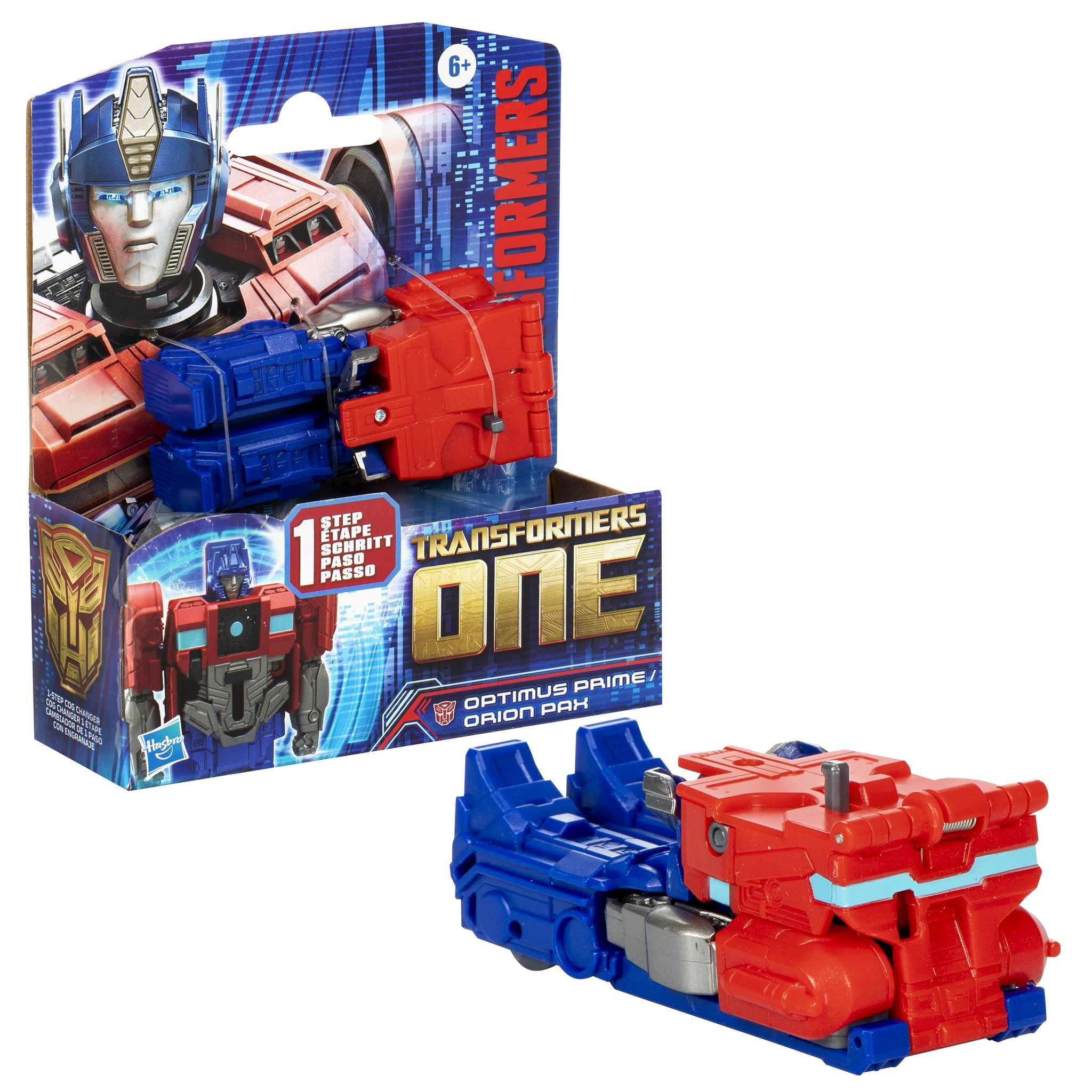 Transformers: Movie-Inspired One Cog Changer Optimus Prime (Orion Pax) Action Figure