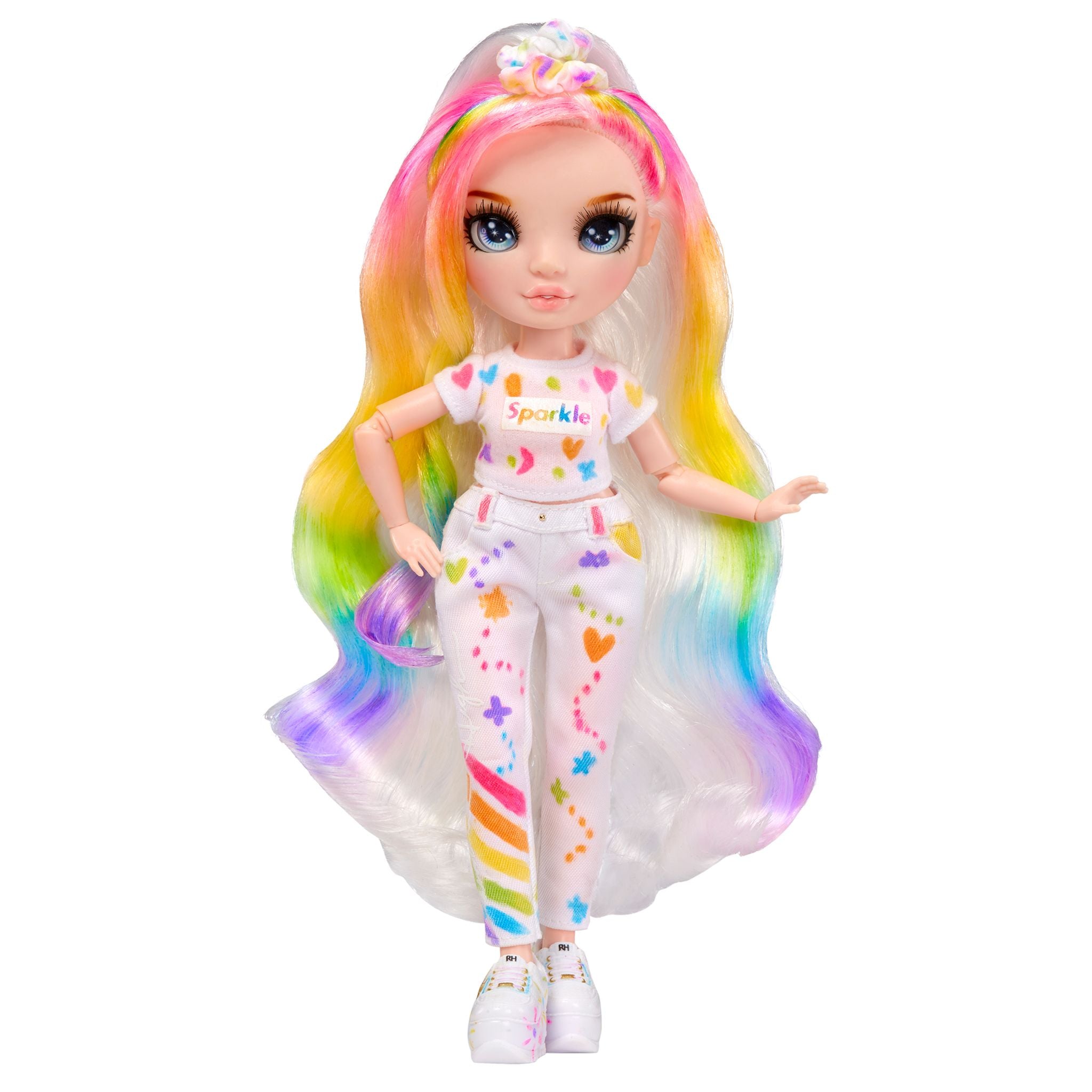 Hot Deal! Rainbow High Colour & Create Fashion Doll - Blue Eyes