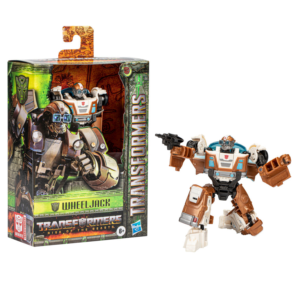 Hot Sale! Transformers Rise Of The Beasts Deluxe Class Action Figure - Wheeljack