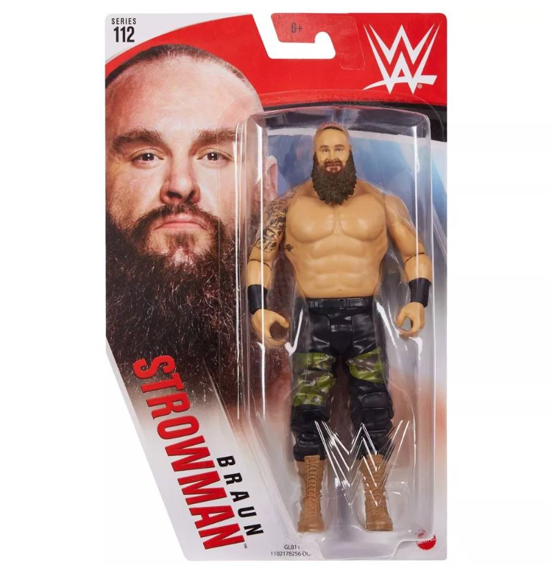 Hot Sale! WWE Basic Action Figure - Braun Strowman from Series 112