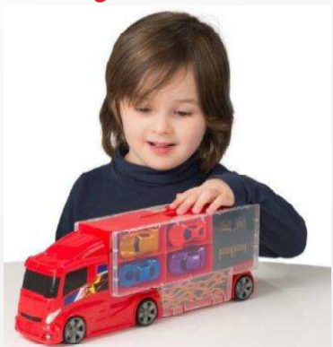 Teamsterz Truck Storage Carry Case - Ideal for Toy Car Collection