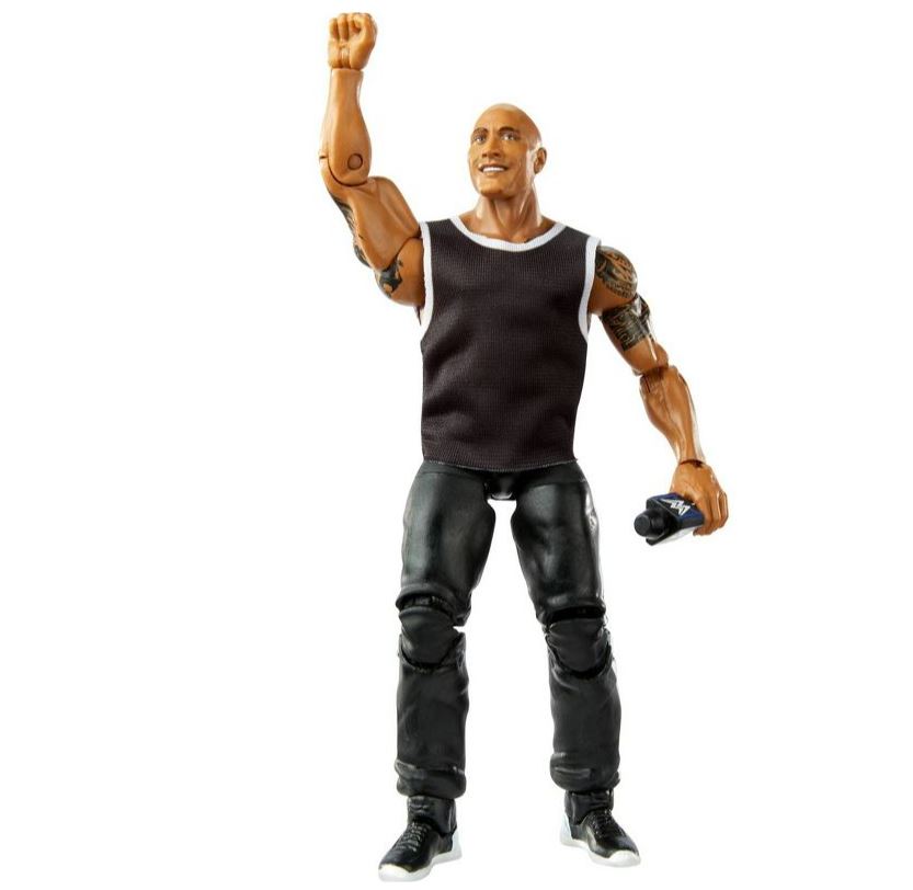 Hot Sale! WWE Elite Collection Series 81 Action Figure - The Rock for Fans and Collectors