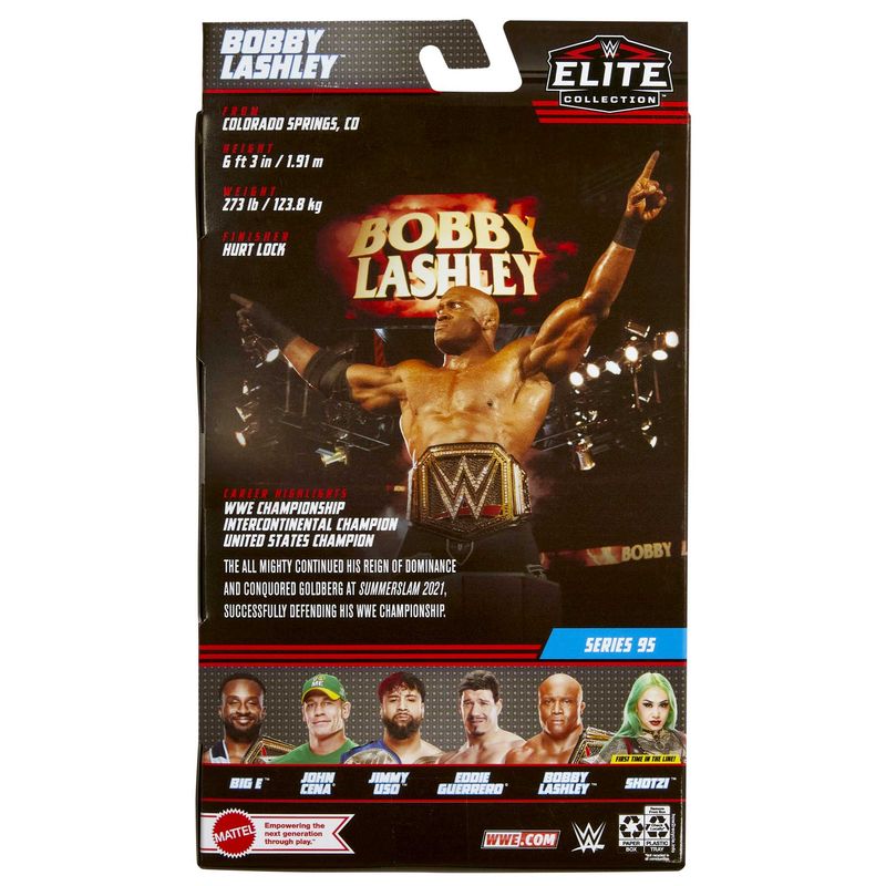 Hot! WWE Elite Collection Series 95 Bobby Lashley Action Figure