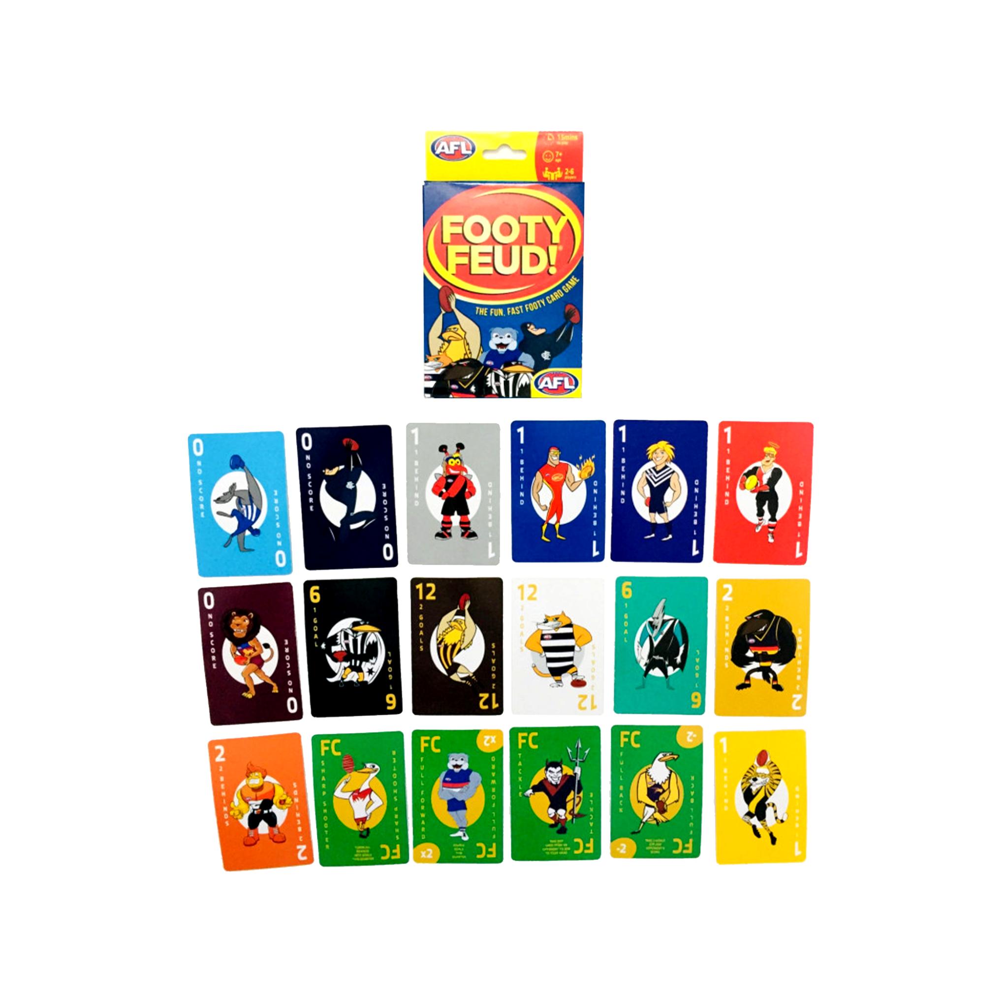 Hot Deal: Afl-themed Australian Football Card Game - Footy Feud