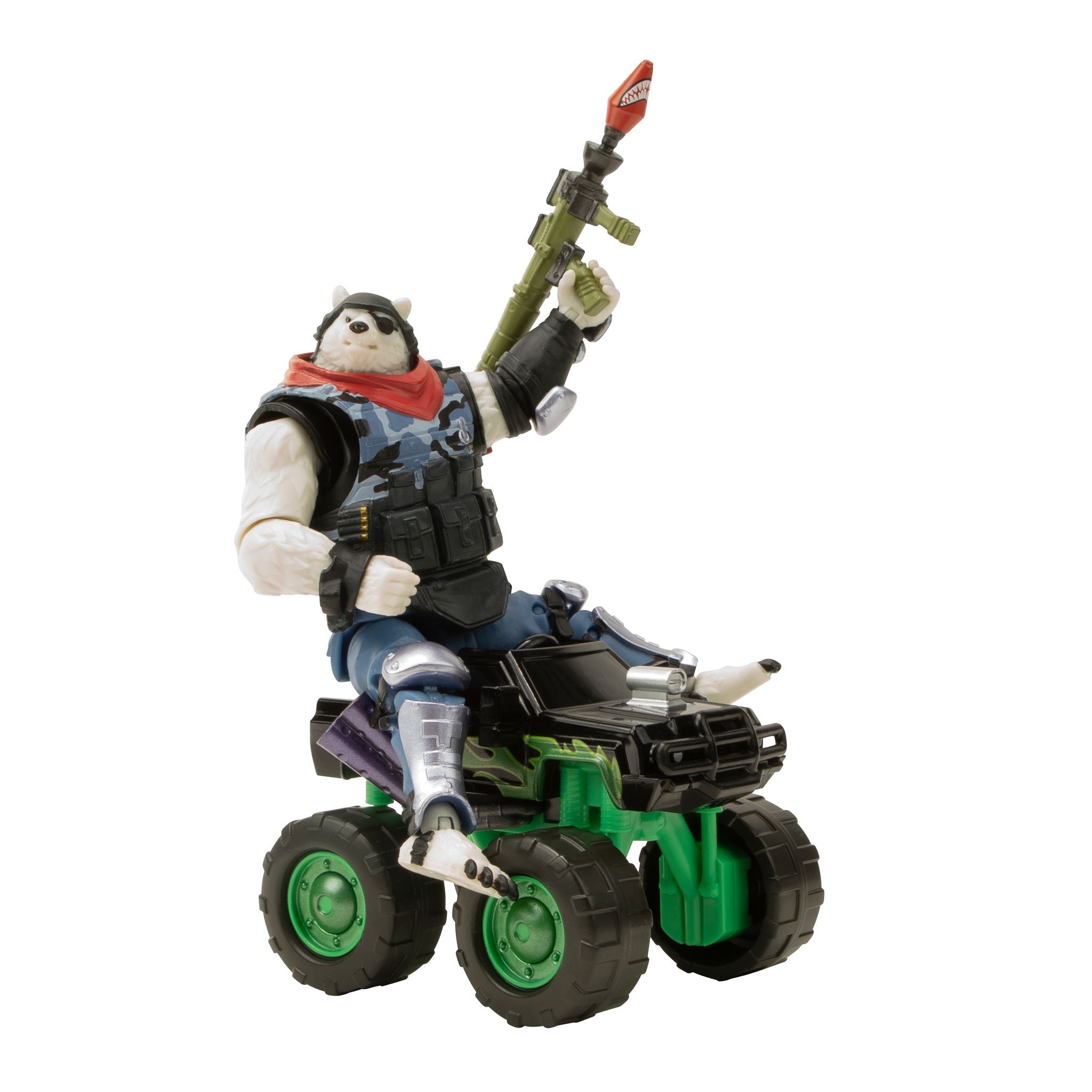 Hot Deal! Fortnite Emote Action Figure Pack with Polar Patroller and Lil Monster