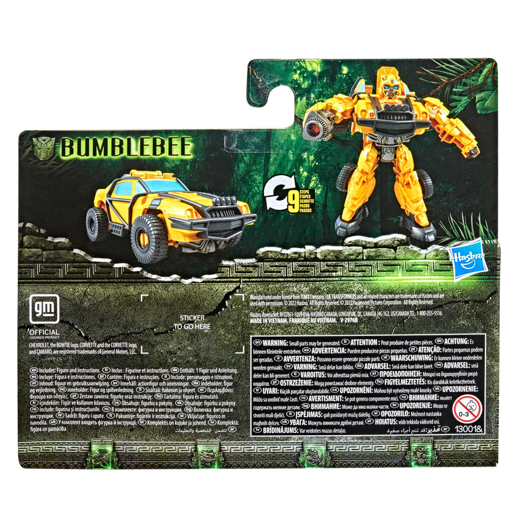 Hot! Transformers Rise Of The Beasts - Beast Alliance Battle Changers Bumblebee Figure