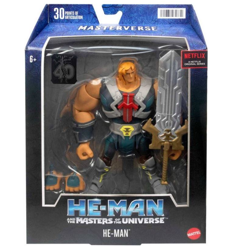 Hot! Masters of the Universe Masterverse He-Man Action Figure