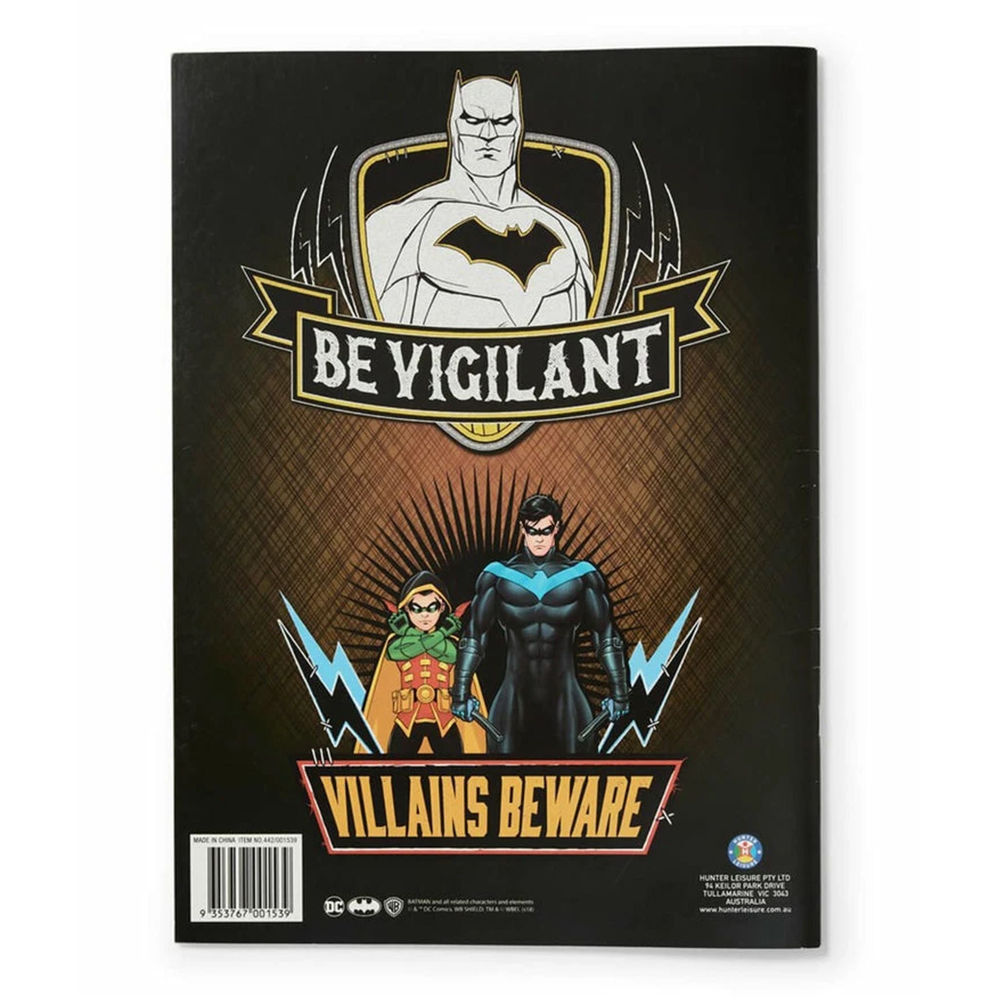 Amazing 64-Page Batman Themed Scrapbook - Perfect for Creative Kids