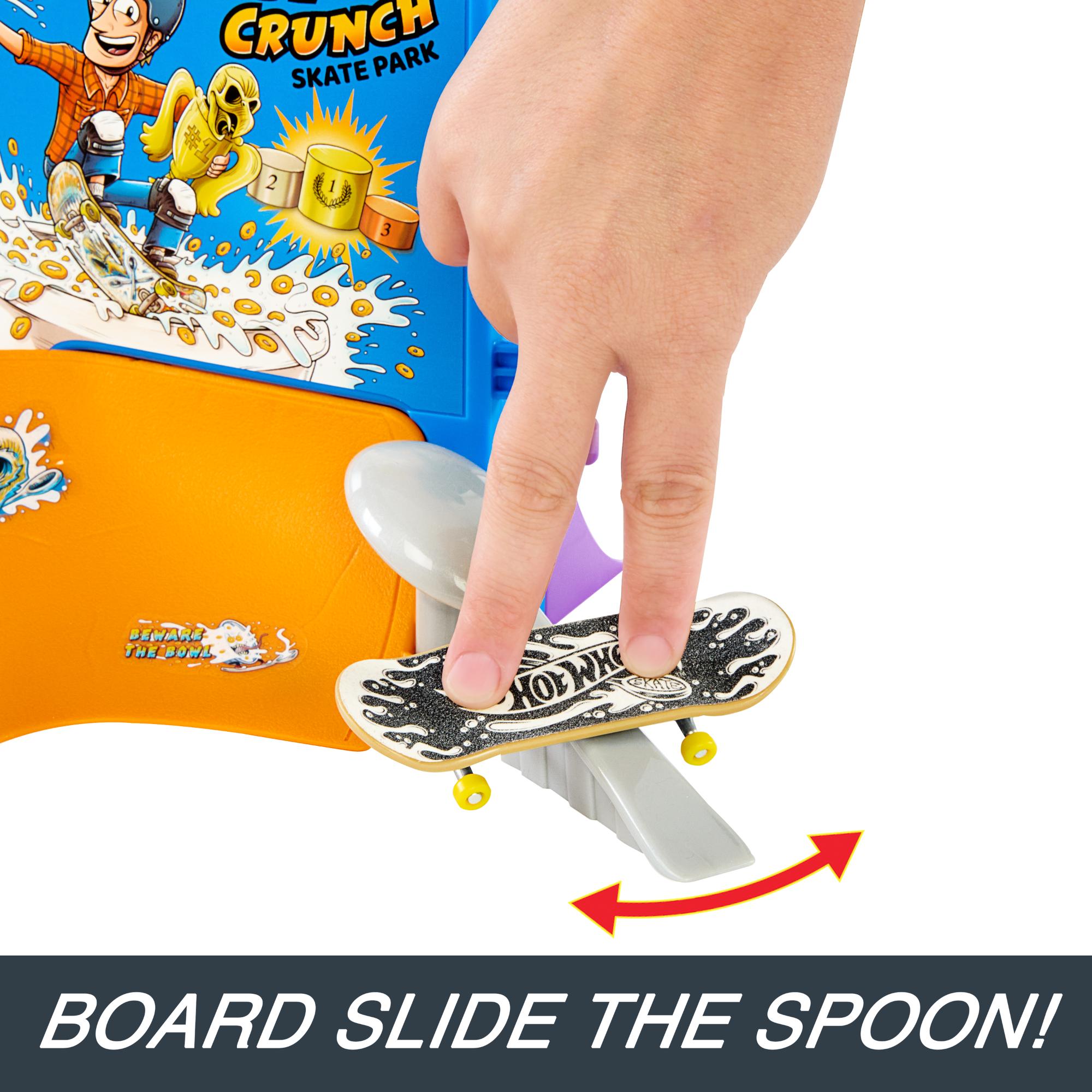 Hot Wheels Skate - Exclusive Tony Hawk Cereal - Themed Skate Bowl Set