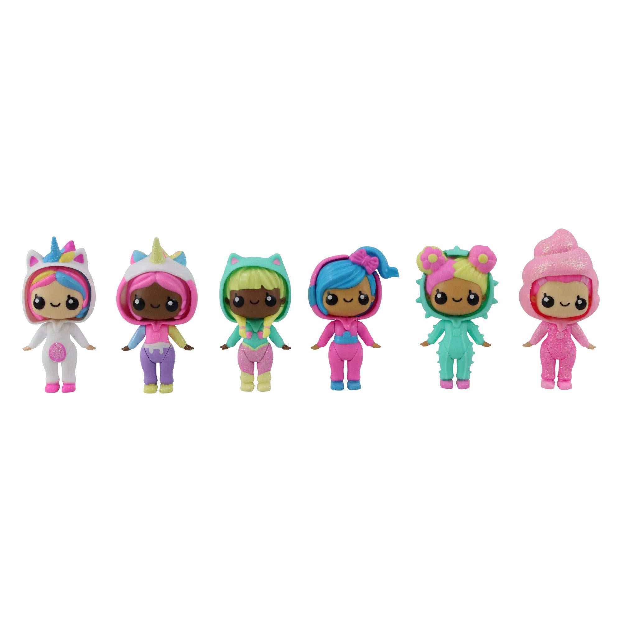 Eco - Friendly Recyclies Merkitty Doll Set with Companion Figures