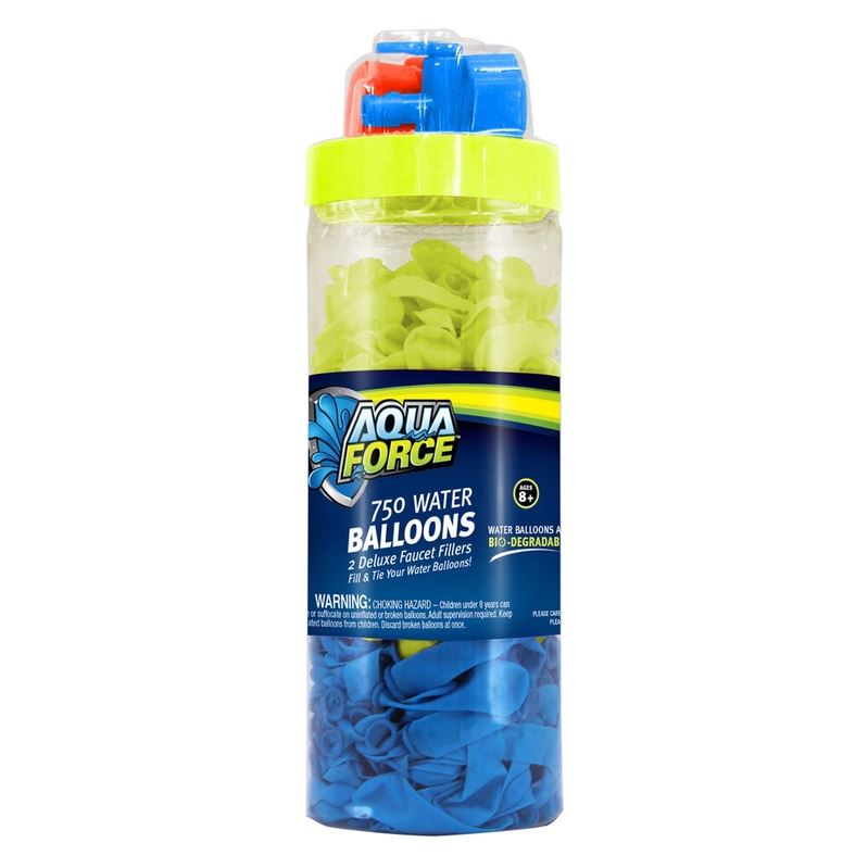 Wham-O Aqua Force 750 Water Balloons - Splash Fun Guaranteed!
