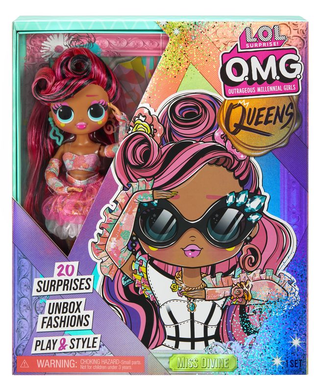 Hot! LOL Surprise O.M.G. Queens Doll - Miss Divine