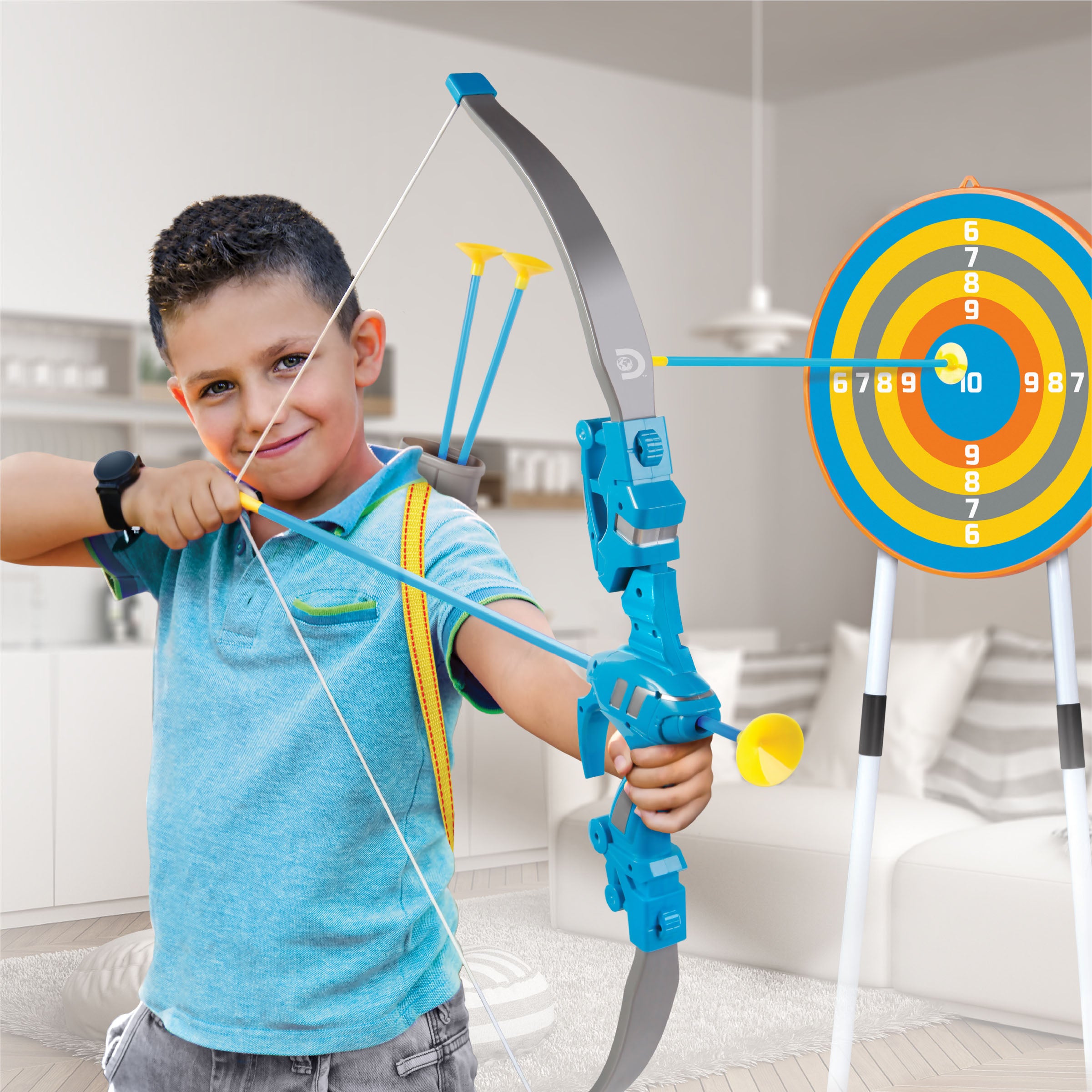 Hot! Discovery Bullseye Outdoor Archery Set for Fun