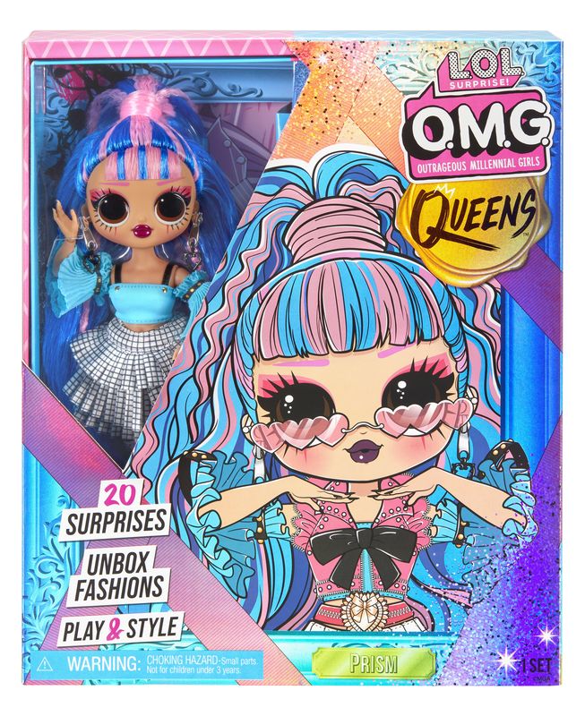 Hot Deal: L.O.L. Surprise O.M.G. Queens Fashion Doll - Prism for Imaginative Play