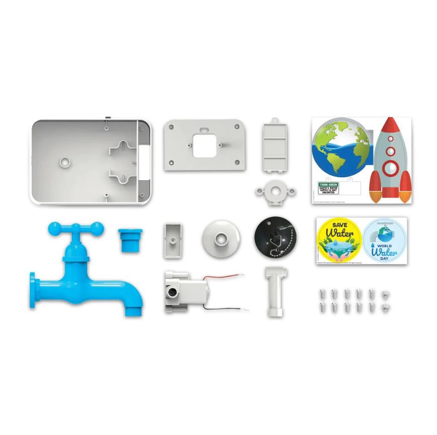 4M's Cool Green Science Magic Floating Water Tap - Ideal for Kids!