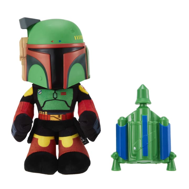 Hot! Star Wars Boba Fett Rocket - Launching Plush