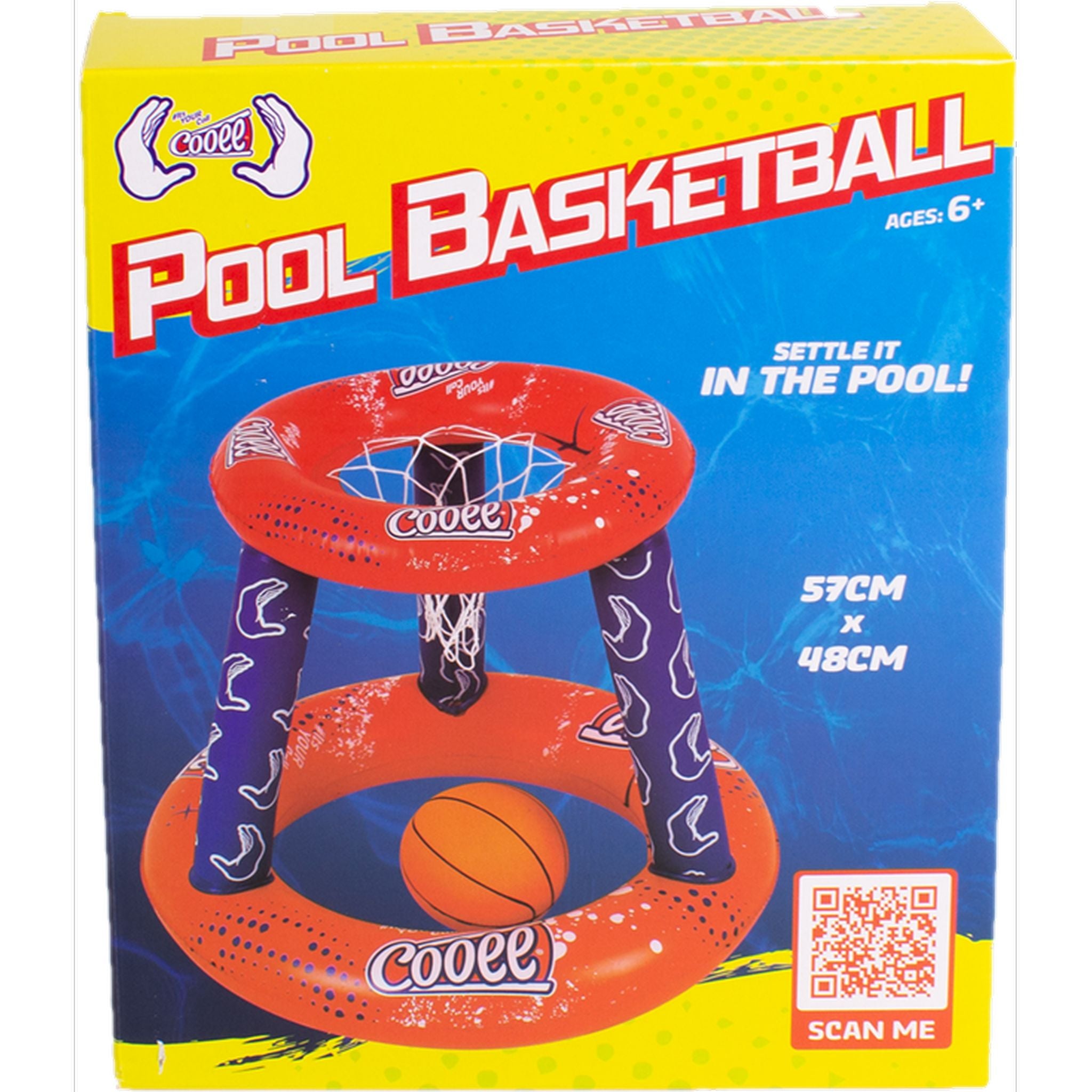 Get a Great Deal on Cooee Pool Basketball - Ideal for Family Fun in the Pool