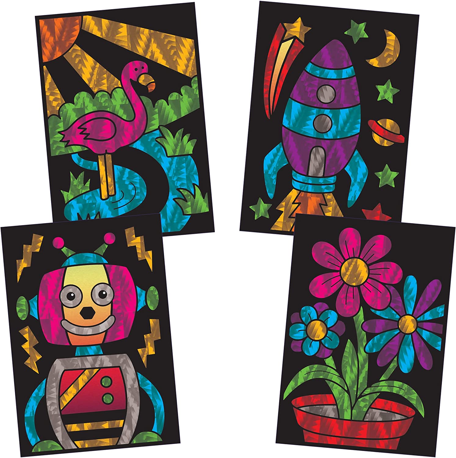 GALT Foil Art Kit - Create Sparkly Pictures
